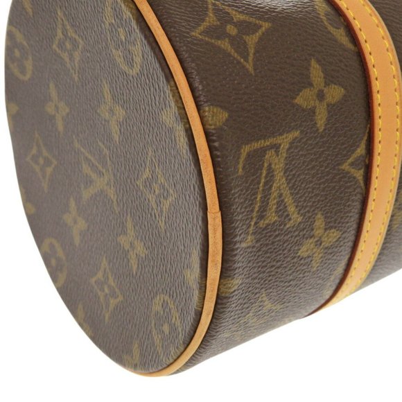 LOUIS VUITTON Authentic Brown Monogram Papillon 26 Bag - Picture 8 of 10